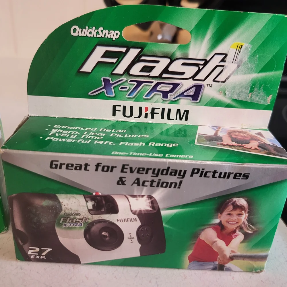 Fujifilm QuickSnap Flash XTRA Green Camera